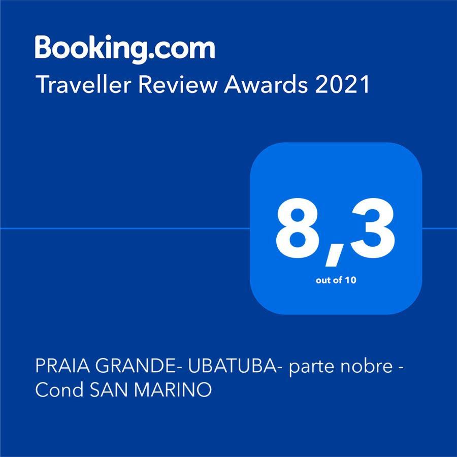 Praia Grande - Ubatuba- Parte Nobre - Ap 34A No Cond San Marino Exterior photo